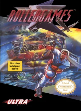 Rollergames (Europe) box cover front